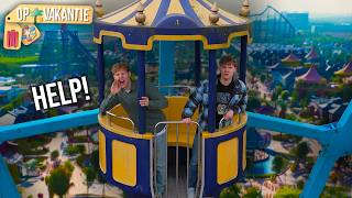 Per ongeluk ALLEEN in een PRETPARK 🎢 👀 · Afl 2 · Op Vakantie met Quinn en Aaron 🌴 [upl. by Nnov]