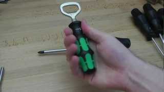 Wera Kraftform Classic Screwdriver Set Review [upl. by Eilsew]