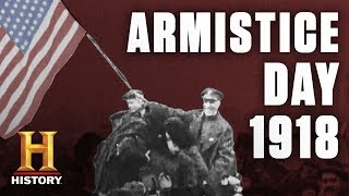 World War I Armistice Day Celebrations  History [upl. by Mercer255]