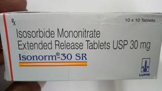 Isonorm 30 MG Tablet SR  Uses Dosage Side Effects Price in hindi [upl. by Kinna663]