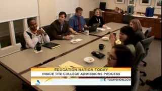 Inside the college admissions process Parenting TODAYshow com [upl. by Rosel878]