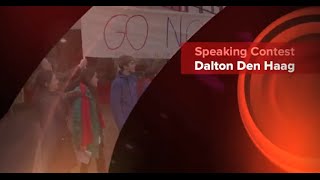 Speaking Contest 2016 Dalton Den Haag [upl. by Silyhp]