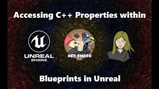 Accessing C Class Properties within Blueprints  Unreal Tutorial [upl. by Saisoj]