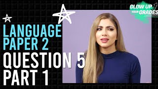 Language Paper 2 Question 5 Part 1  Transactional writing part 1  GCSE Revision Guide  AQA [upl. by Rainie32]