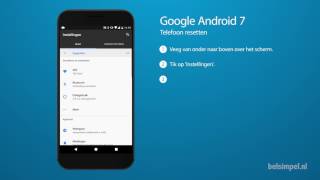 Tips amp Tricks  Google smartphone Telefoon reset Android 7 [upl. by Yrakaz]