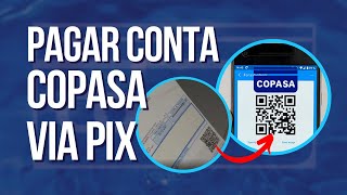 Copasa  Como Pagar Conta via Pix pelo App Caixa [upl. by Ymeon]