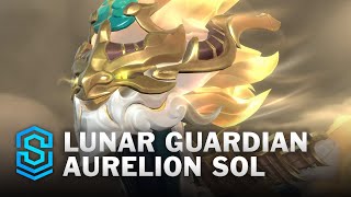 Lunar Guardian Aurelion Sol Wild Rift Skin Spotlight [upl. by Deb]