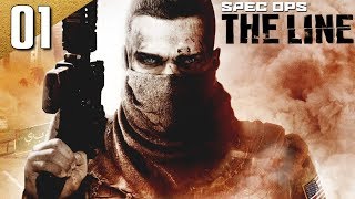 Spec Ops The Line 100 FUBAR Walkthrough Part 1  The Evacuation No Commentary [upl. by Boar]