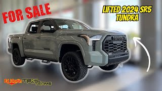 LIFTED 2024 Tundra SR5 with TRD Lift and Heritage Grille bajadesigns S8 20quot light bar [upl. by Obediah]