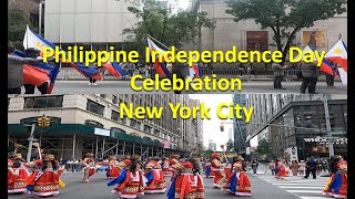 FilAm in New York Philippine Independence Day Celebration with Parade Music and Food Festival [upl. by Oakes]