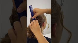 Acconciatura Capelli corti donna ✨ Tutorial passo dopo passo hair style short woman tutorial [upl. by Wiltsey]