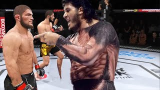 UFC Savage arrogantly said to smash Khabib Nurmagomedovs head [upl. by Arlan440]