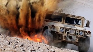 A10 Warthog Obliterates Humvee Drone [upl. by Friedly]