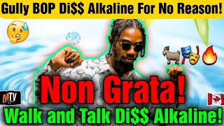 Alkaline Gets Roasted By Walk And Talk And Gully Bop SMH [upl. by Atekal]