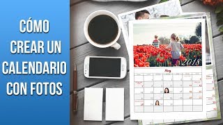 📅 Cómo hacer tu propio calendario con fotos en unos clics [upl. by Erodroeht]