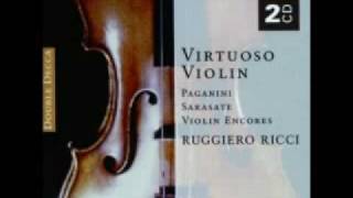 Paganini  Variations on God Save the King  Ruggiero Ricci [upl. by Thorwald616]