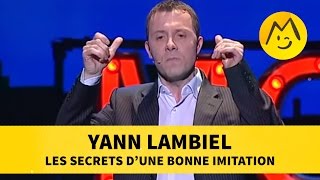 Yann Lambiel  les secrets dune bonne imitation [upl. by Anglim]