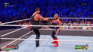 REY MYSTERIO VS UNDERTAKER [upl. by Carthy]