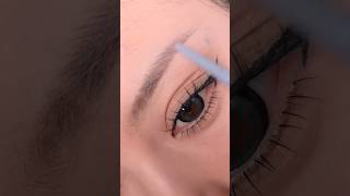 quotSilky amp Colorful Eyebrow Tutorial  Perfect Brows for Bold Eye Makeupquot makeuptutorial shorts [upl. by Dnumyar]