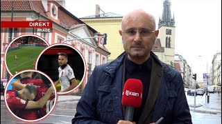 Tv Klan  Sot ÇekiShqipëri live në Tv Klan raporton nga Praga gazetari Erion Todhe [upl. by Allenod]