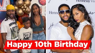 Omarion And Apryl Jones Celebrate Their Son Megaa Grandberrys 10th Birthday [upl. by Black658]