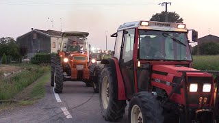 SanGiarolumTrac 2024  Raduno trattori  Tractors parade  Fiatagri New Holland Fendt JD [upl. by Irra825]