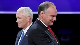 Elezioni Usa Kaine vs Pence scontro fra candidati alla vicepresidenza [upl. by Ardussi]