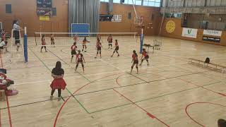 FSCastellar VS Volei Sant Ignasi 2 div infantil fem temp 2425 [upl. by Etiuqal]