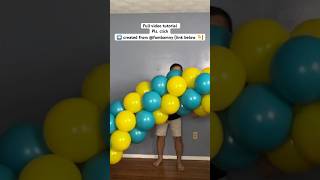 Balloon Arch Balloon Tutorial Amazing Balloon Design Easy to follow balloon balloonarch [upl. by Duyne305]