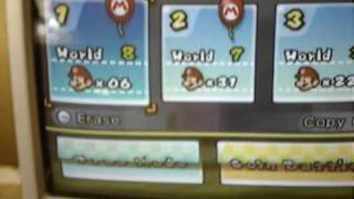 Play backup copy new super mario on wii [upl. by Ahsias]