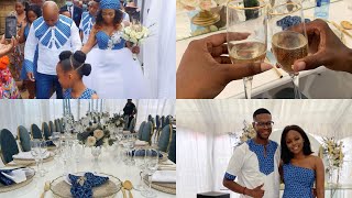 SOUTH AFRICAN TRADITIONAL TSWANA WEDDING  Tumi Pitswane  VLOG [upl. by Yatnuhs]