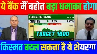 Should you BUYSELL OR HOLD canara bank share canara bank share latest newscanara bank share [upl. by Aesoh381]