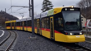 BLTWB Be 68 Tramlink einfahrt in Waldenburg [upl. by Lebiralc]