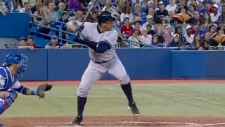 ALEX RODRIGUEZ Slow Motion Home Run Baseball Swing Hitting Mechanics Instructions AROD [upl. by Allenrac]