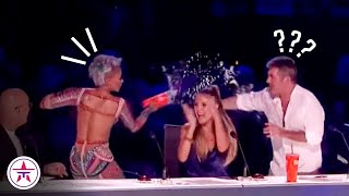 Top 10 CRAZIEST Judges FIGHTS on Talent Shows [upl. by Htebsil428]