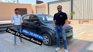 Tata Tiago EV Ownership Review After 30000 km detail Video [upl. by Rhody177]