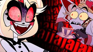 CARLOTA SE VOLVIO LOCA ¿Que pasaria si Hazbin hotel fuera LATINO Hazbin hotel parodia [upl. by Ateloj]