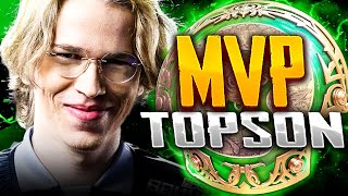 Topson Mid MVP of TI13 The International 2024 Main Event Playoffs  Dota 2 [upl. by Nyhagen]