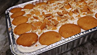 Quick and Easy Banana Pudding Homemade Banana Pudding [upl. by Greeson]