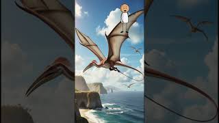 Pteranodon The King of the Prehistoric Skies 🦅🌊pteranodon cretaceous jurassic shorts universe [upl. by Bendick]