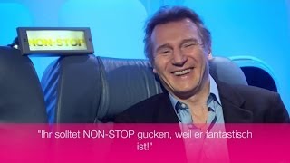 OK Trifft  Liam Neeson amp Jaume ColletSerra for NONSTOP [upl. by Ardnu]