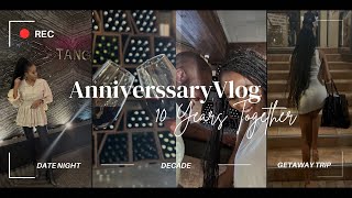 Vlog  A Whole Decade Of Love  Celebrating 10 Years Together  Our 10 Year Secret [upl. by Cohberg8]