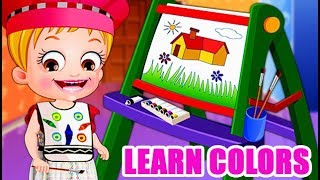 Baby Hazel Learns Colors  Fun Game Videos By Baby Hazel Games [upl. by Ateuqahs]