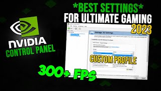 Change THESE Nvidia Settings NOW to Boost FPS 🔧Optimize for Gaming amp Performance 2023 [upl. by Harras]