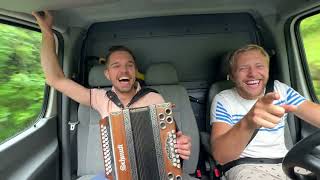 Festzeltstimmung im Lieferwagen  Steirische Harmonika [upl. by Cardinal]