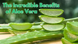 The Incredible Benefits of Aloe Vera [upl. by Atsahs]