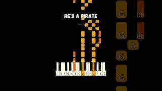 Hes a Pirate of the Caribbean 🏴‍☠️ HARD Piano Tutorial [upl. by Robena]