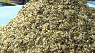 Walnuts Processing on Optyx® 6000 Laser  Camera Sorter [upl. by Vastah]