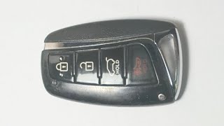 Hyundai key fob battery replacement [upl. by Lerraj]