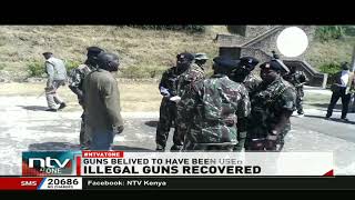 Kerio Valley Police recover three illegal firearms [upl. by Oz91]